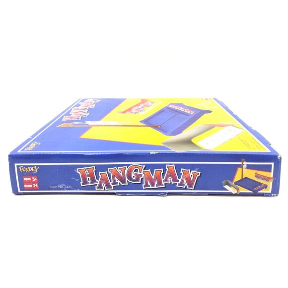 Fundex Hangman Word Game 2-4 Players 5+ New In Box 2001 Skeleton Gallows - Picture 3 of 4